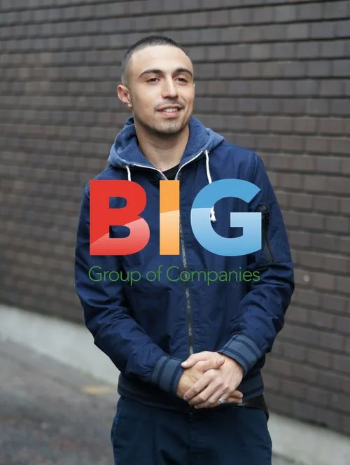 Connie Fisher and Adam Deacon at ITV Studios