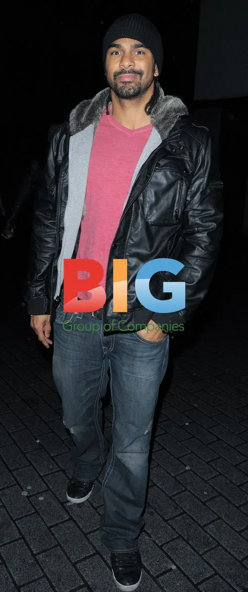 David Haye at Private Party in London