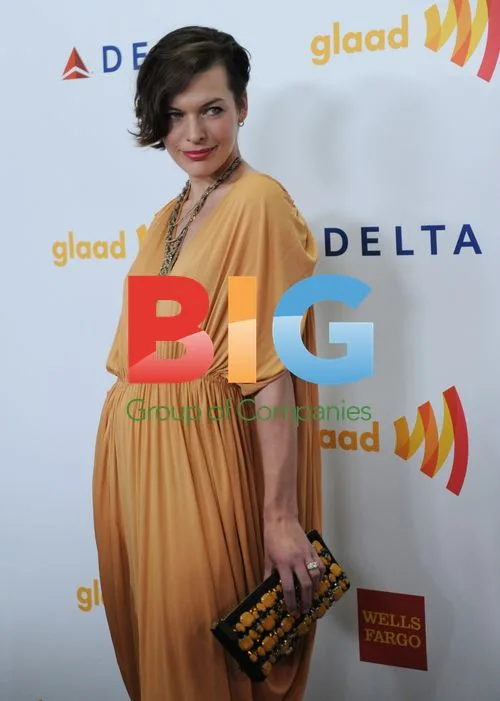Milla Jovovich at GLAAD Media Awards
