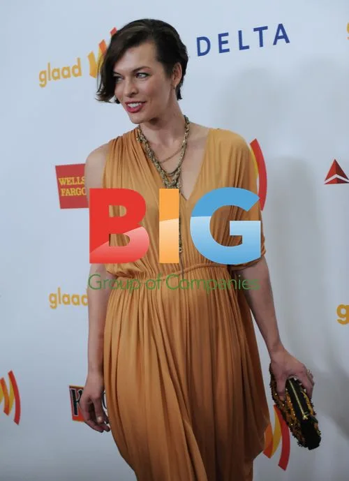 Milla Jovovich at GLAAD Media Awards