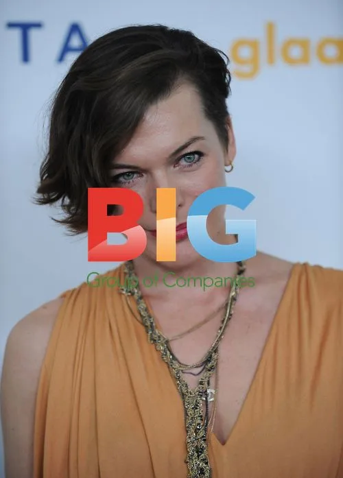 Milla Jovovich at GLAAD Media Awards