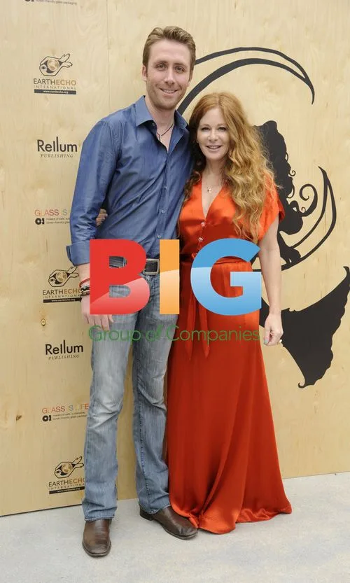 Philippe Cousteau and Kimberly Muller at "Last Night I Swam With a Mermaid"