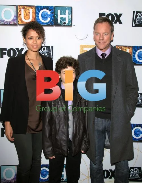 Gugu Mbatha-Raw, David Mazouz and Kiefer Sutherland at Touch screening