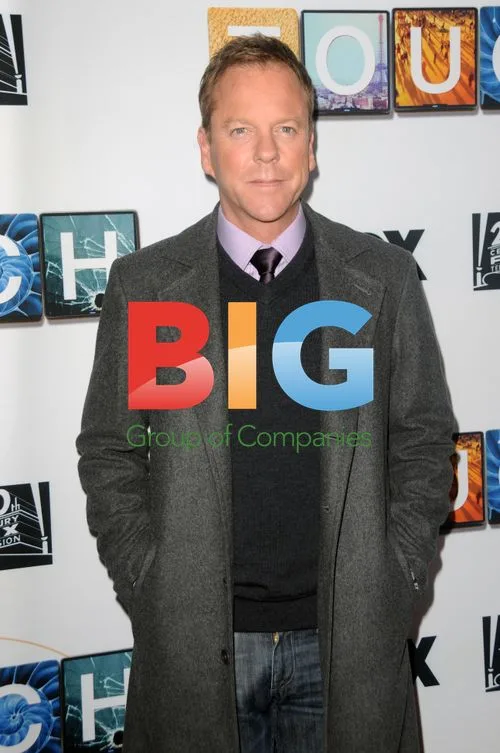 Gugu Mbatha-Raw, David Mazouz and Kiefer Sutherland at Touch screening