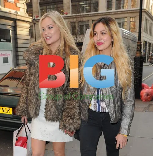 Laura Whitmore and Zara Martin at Flash Trash Oxigen Party
