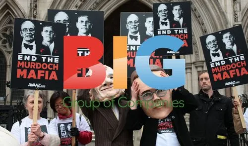 Protesters Demonstrate Outside Leveson Inquiry