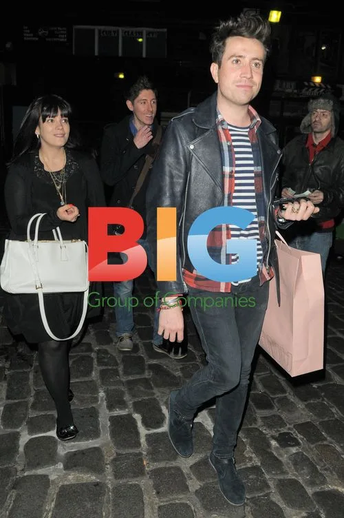 Lilly Allen, Henry Holland, and Miquita Oliver at Conor Maynard Concert