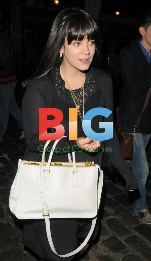 Lilly Allen, Henry Holland and Miquita Oliver at Conor Maynard Concert