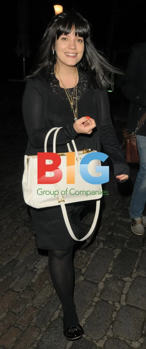 Lily Allen, Henry Holland and Miquita Oliver at Conor Maynard Concert