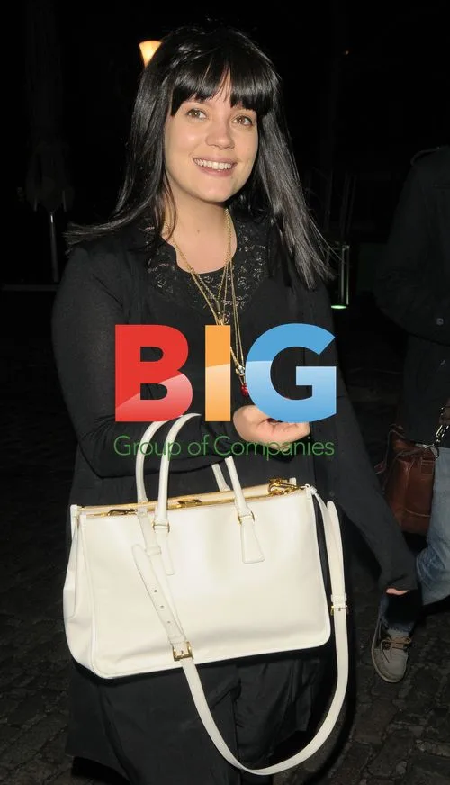 Lily Allen, Henry Holland and Miquita Oliver at Conor Maynard Concert