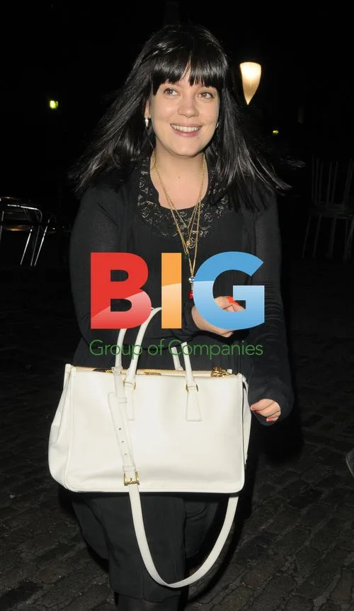 Lilly Allen, Henry Holland and Miquita Oliver at Conor Maynard Concert