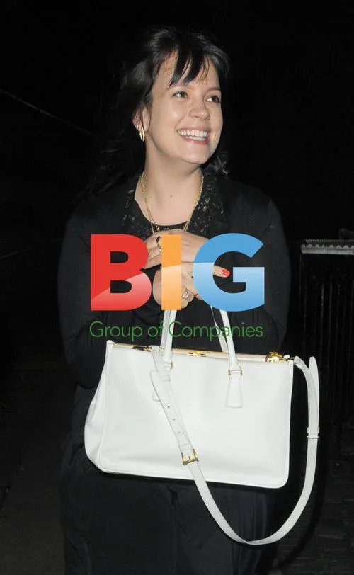Lily Allen, Henry Holland, Miquita Oliver at Conor Maynard Concert