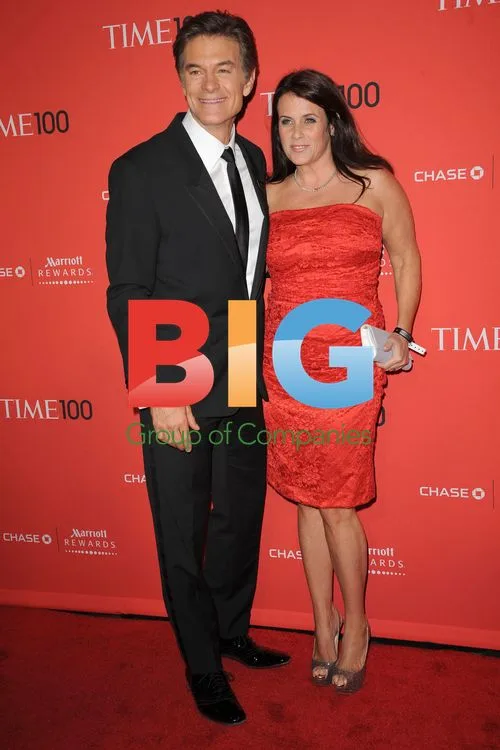 Dr. Mehmet Oz and Lisa Oz at TIME 100 Gala