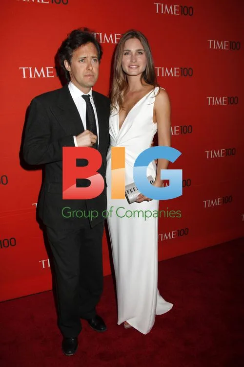 David Lauren and Lauren Bush Lauren at Time 100 Gala