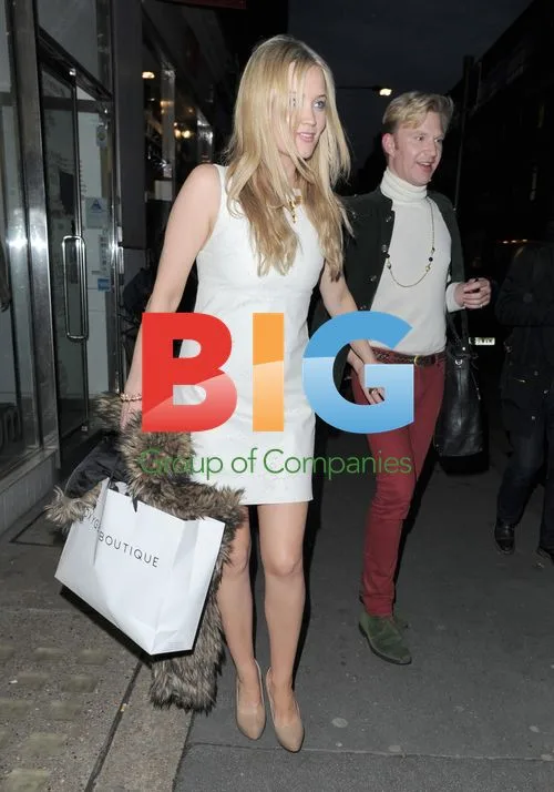 Henry Conway and Laura Whitmore at Flash Trash Party