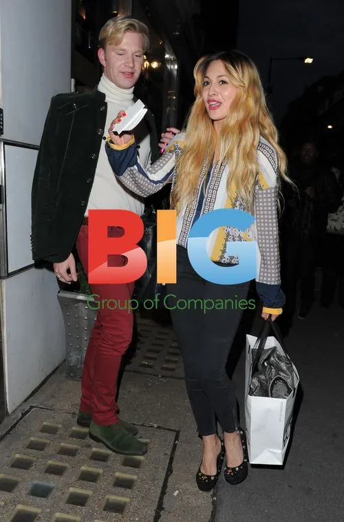 Henry Conway and Zara Martin at Flash Trash Oxigen Party