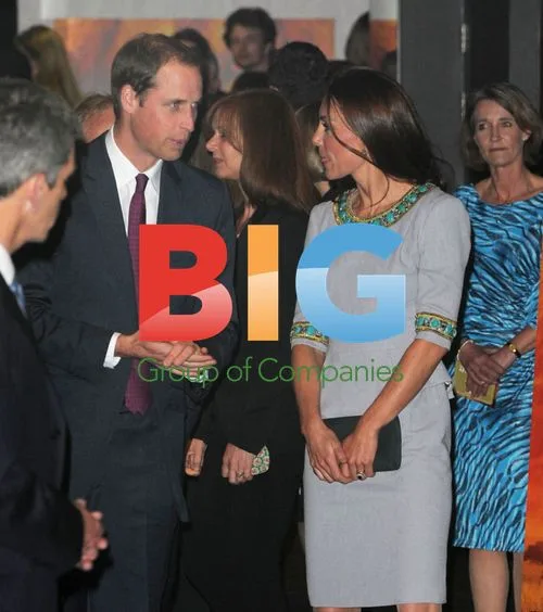 Duke and Duchess of Cambridge at 'African Cats' Premiere
