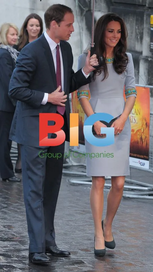Duke and Duchess of Cambridge at African Cats Premiere