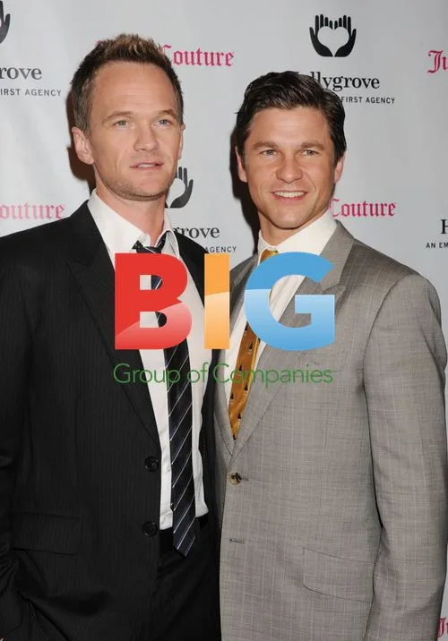 Neil Patrick Harris, David Burtka at Hollygrove Event
