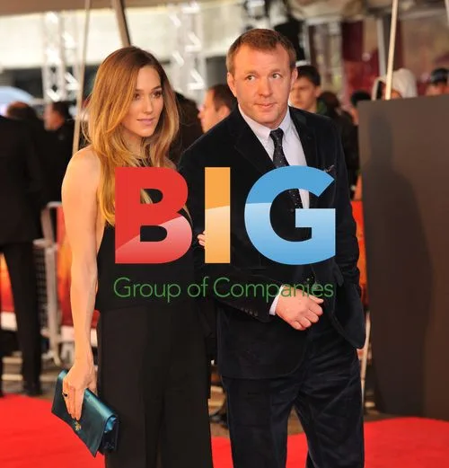Guy Ritchie And Jacqui Ainsley Attend African Cats Premiere