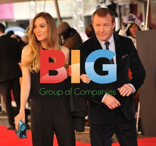 Guy Ritchie and Jacqui Ainsley at African Cats Premiere
