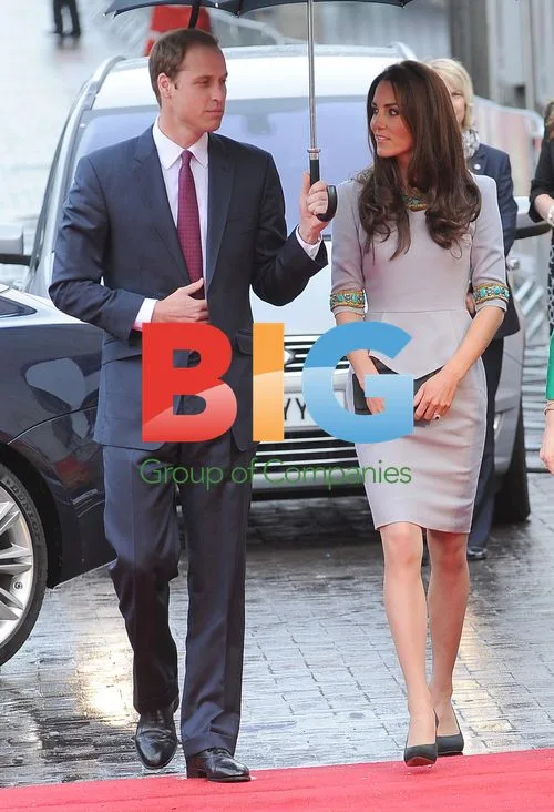 Prince William and Kate at African Cats Premiere