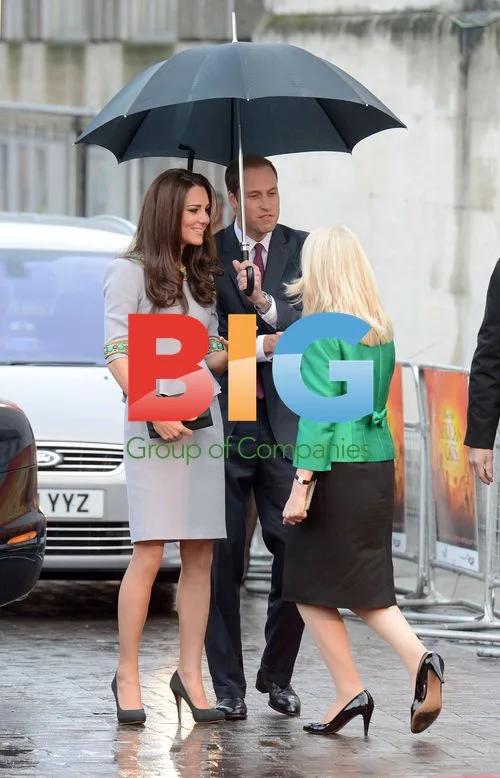 Prince William and Kate Attend "African Cats" Premiere
