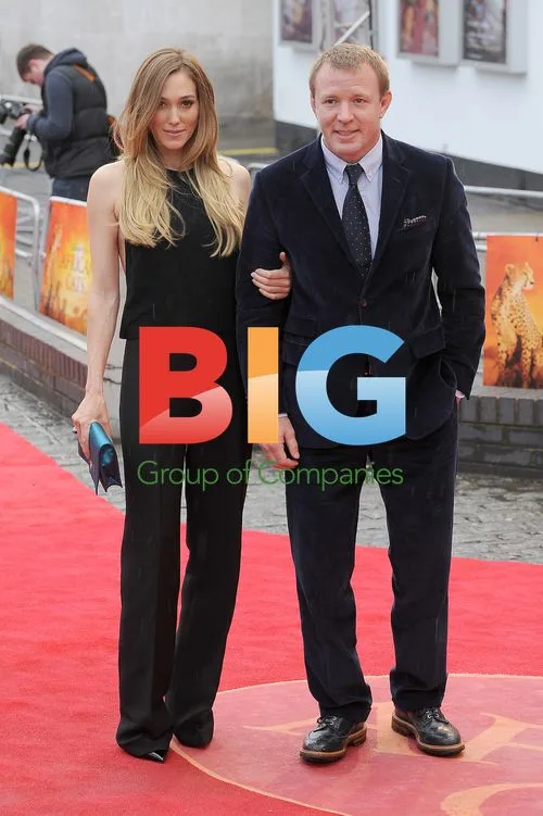 Guy Ritchie and Jacqui Ainsley at UK "African Cats" Premiere