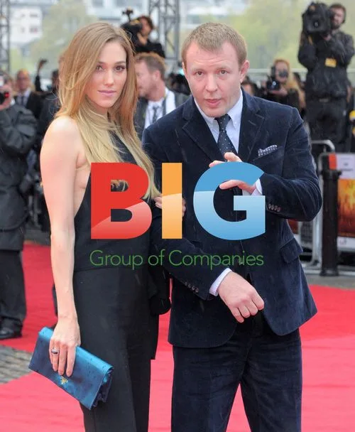 Guy Ritchie And Jacqui Ainsley Attend African Cats Premiere