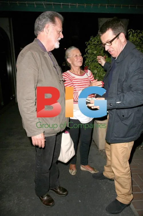Helen Mirren & Taylor Hackford Dining
