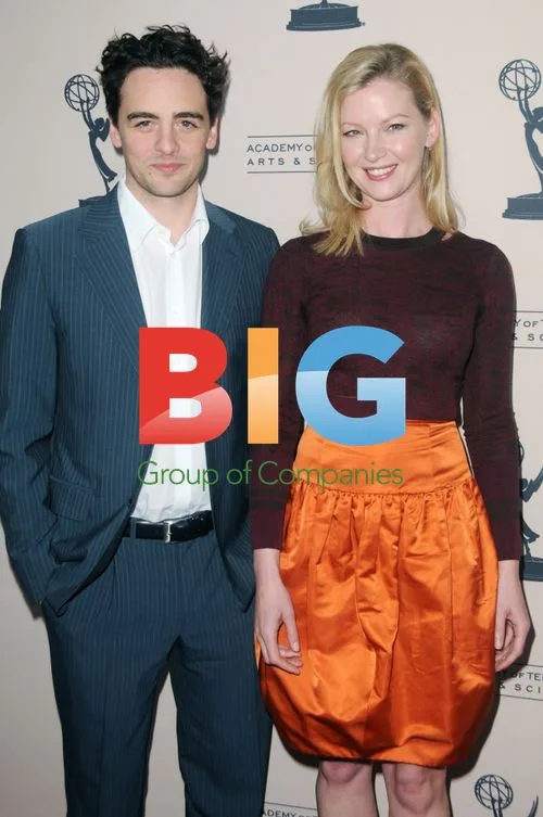 Vincent Piazza and Gretchen Mol at Boardwalk Empire Panel