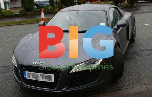 Harry Styles Leaving Home in Audi R8