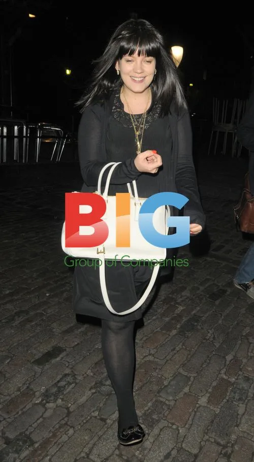 Lily Allen, Henry Holland and Miquita Oliver at Conor Maynard Concert