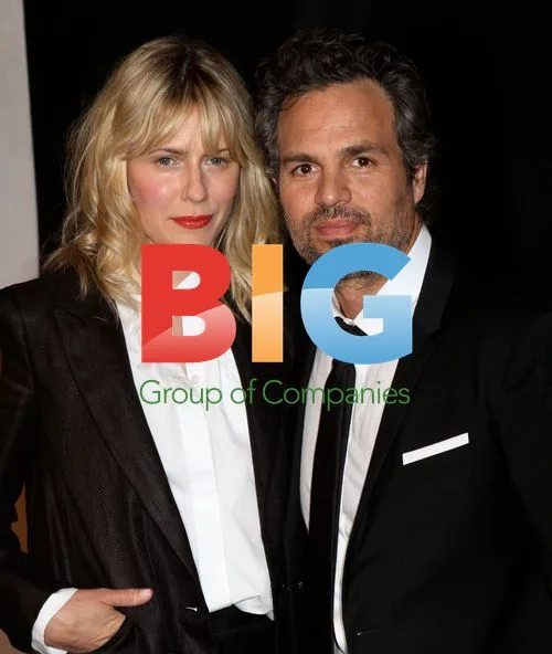 Actors Sunrise Coigney and Mark Ruffalo at 'The Avengers' Premiere