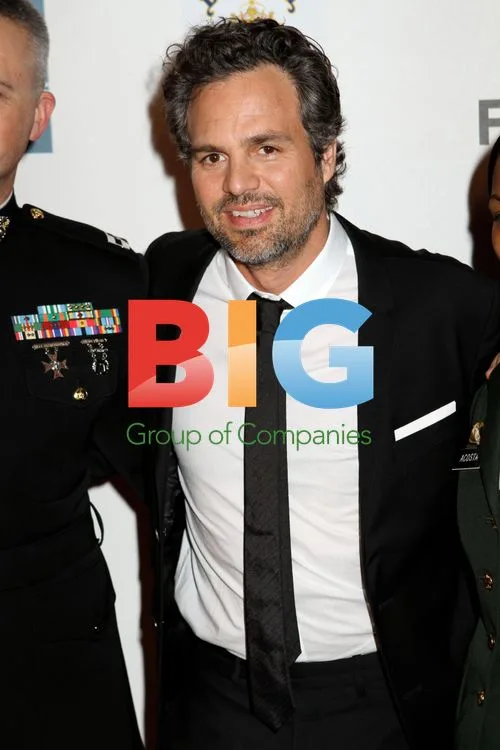 Sunrise Coigney and Mark Ruffalo at 'The Avengers' Premiere