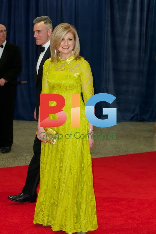 Arianna Huffington & Daniel Day Lewis at 2012 White House Dinner