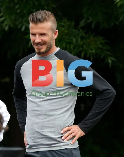 David Beckham visits school