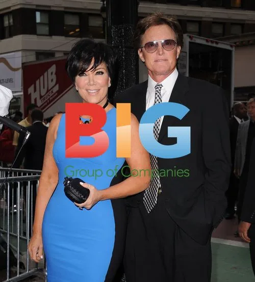 Kris Jenner and Bruce Jenner at E! Upfront 2012