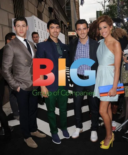 Jonas brothers at E! Upfront 2012
