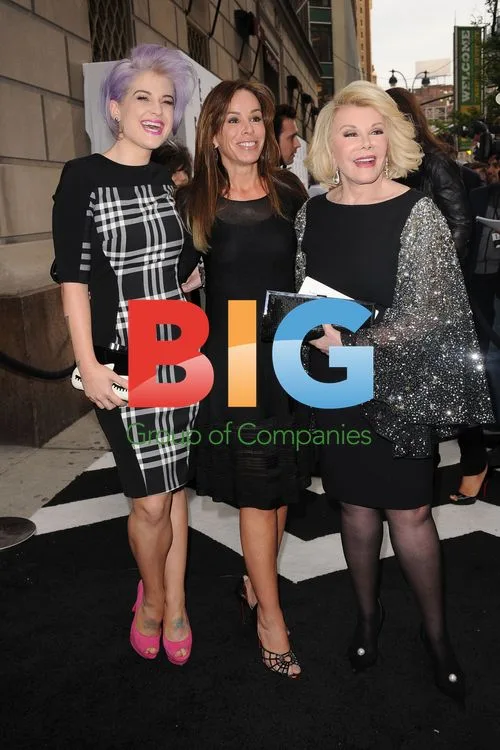 Kelly Osbourne, Melissa Rivers, Joan Rivers at E! 2012 Upfront