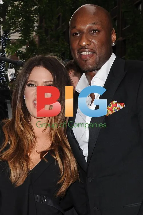 Khloe Kardashian and Lamar Odom Arrive at E! 2012 Upfront