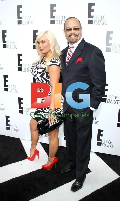 Ice-T and Coco at E! Upfront 2012
