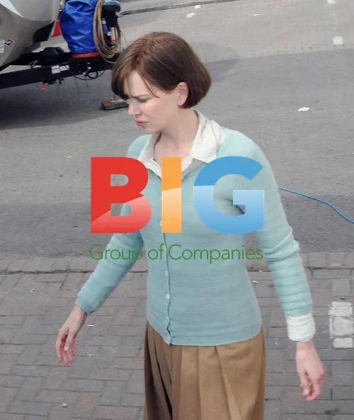 Nicole Kidman on Movie Set