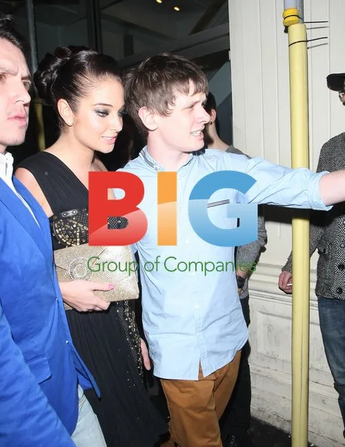 Tulisa Contostavlos and Jack O'Connell at Mahiki Mayfair