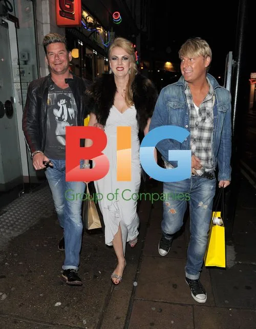 Celebs at Nick Ede Birthday Party in London