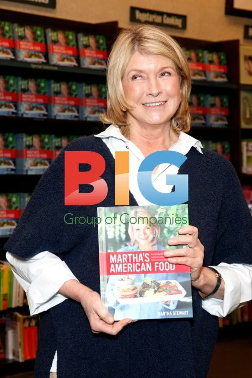 Martha Stewart book signing