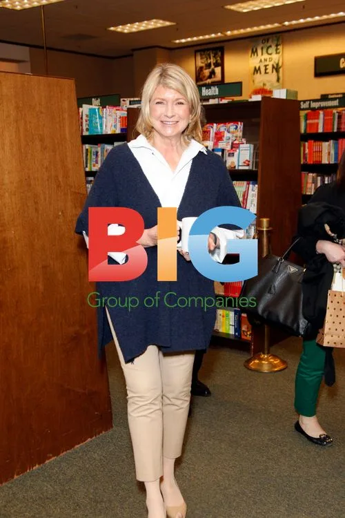 Martha Stewart Book Signing