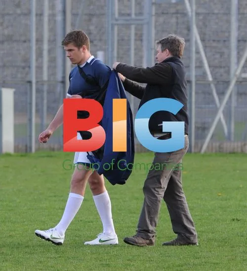 Owen Farrell Filming TV Advert