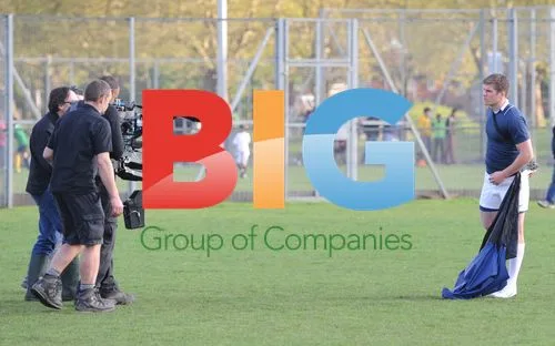 Owen Farrell Filming Rugby Ad