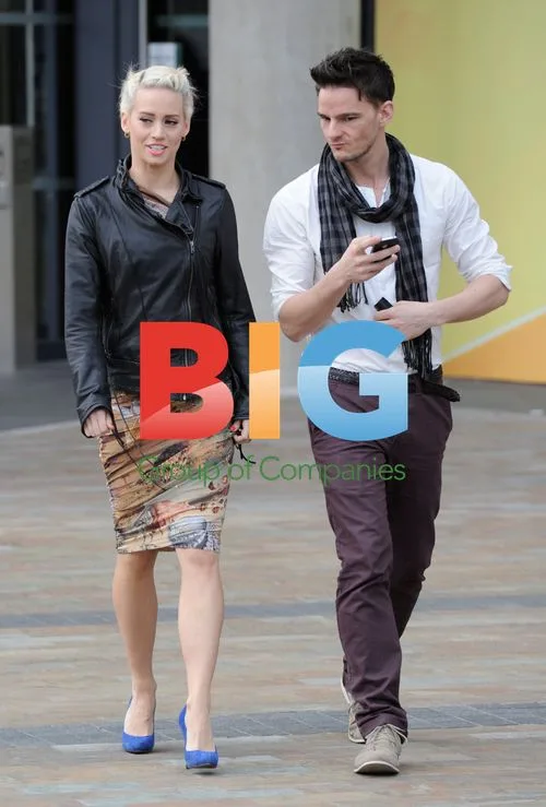 Kimberley Wyatt and Adam Garcia Promote "Revolution" Dance Show